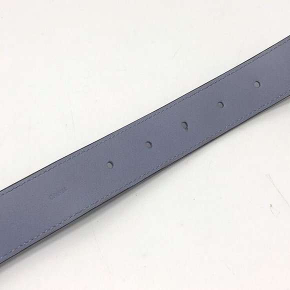 LOUIS VUITTON  MonogramEmpreinte Ceinture-Gracieux belt blue - Picture 8 of 9